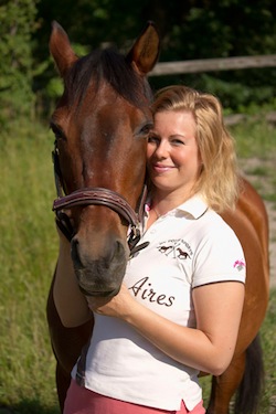 Anna Herzenberger und Ossi Pferd